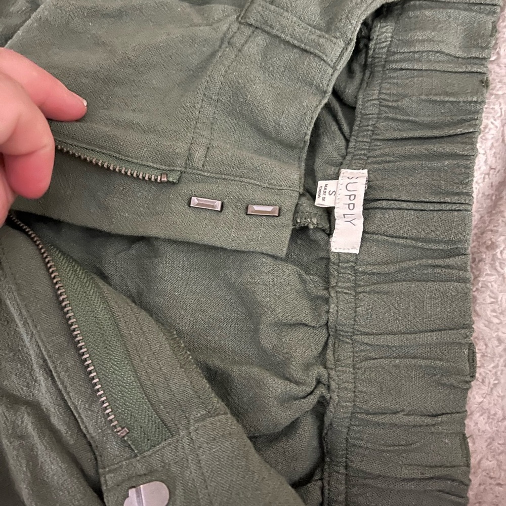Z supply green Farrah pant size S
